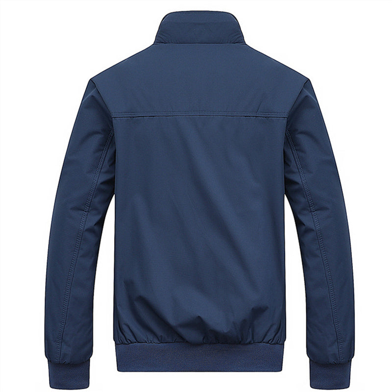 Axton London Casual Knit Jacket – Urban Blue Edition