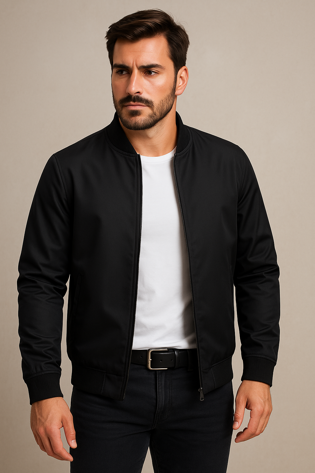 Axton London Bomber Jacket – Black Edition