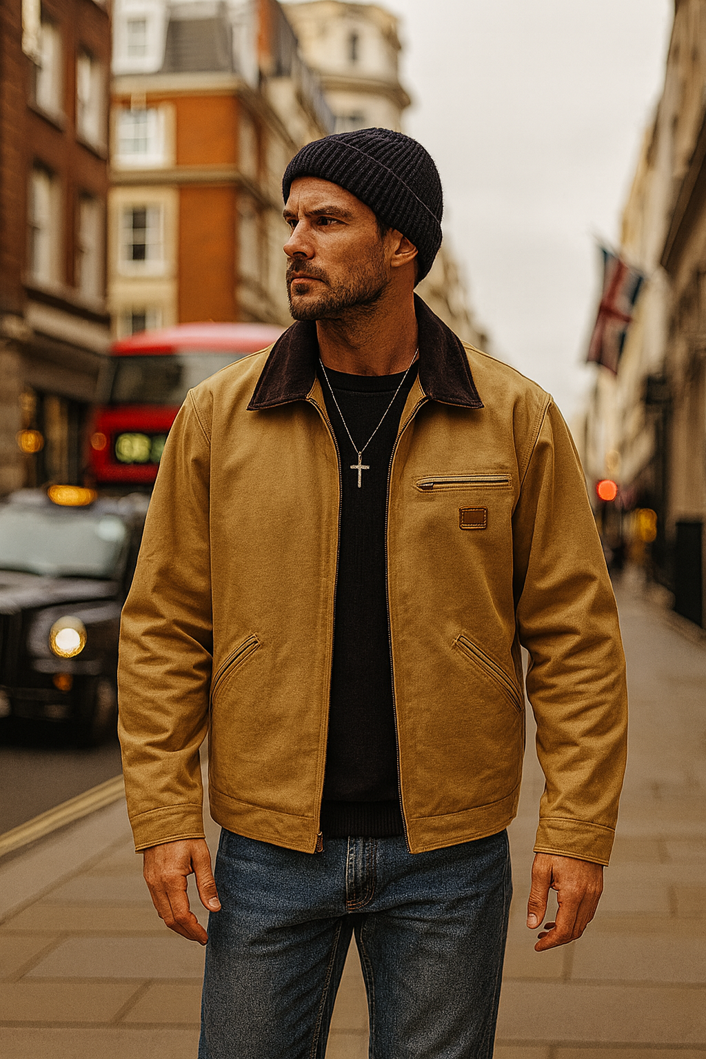 Axton Heritage Canvas Jacket – Retro Carm