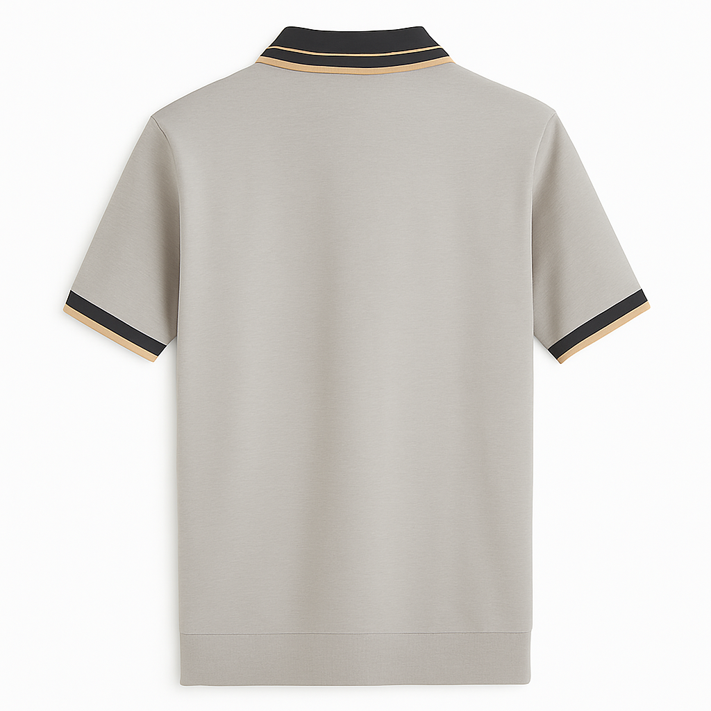 The Belgravia Polo White Edition – Short-Sleeve Polo Shirt | Axton London