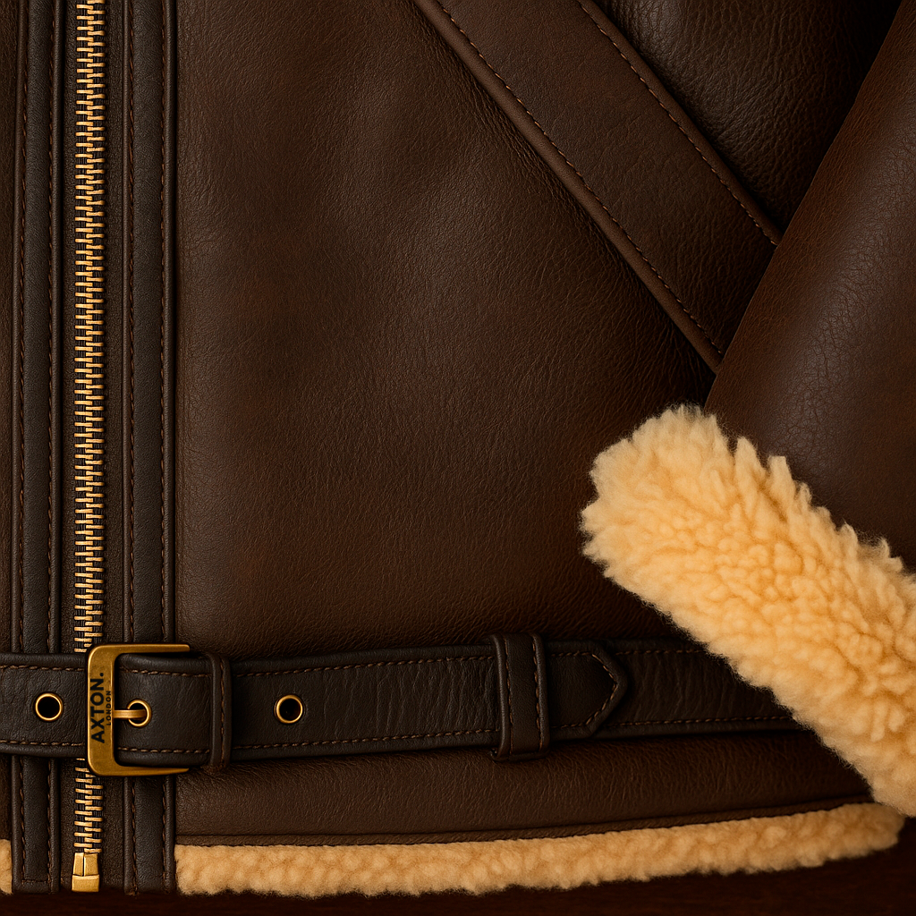 RAF Sheepskin Bomber Jacket – Heritage Collection | Axton London