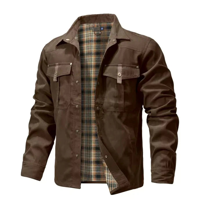 Axton London Rugged Plaid Casual Jacket – Four Seasons Edition