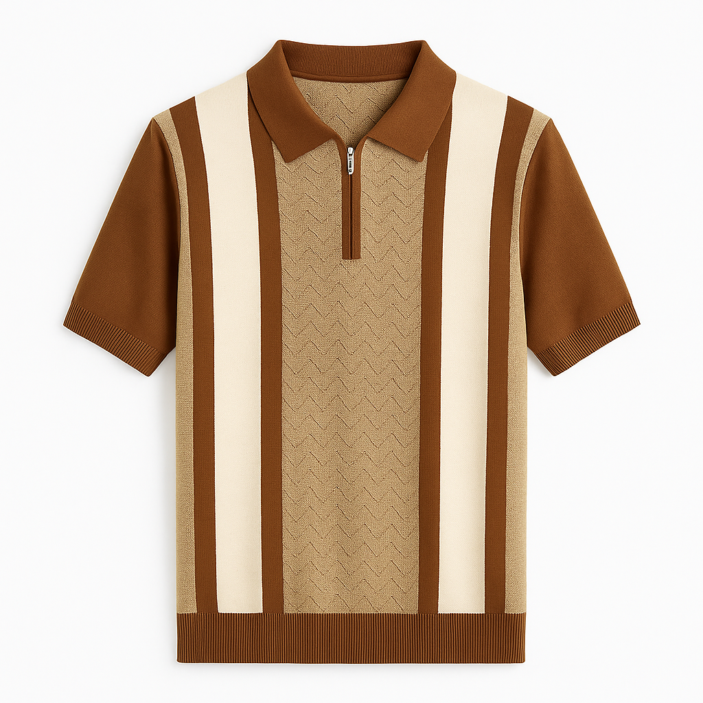 Axton London – The Chester Polo | Coffee Edition