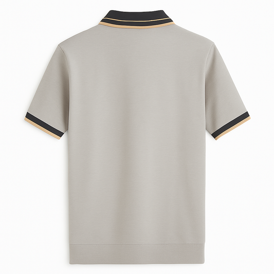 The Belgravia Polo White Edition – Short-Sleeve Polo Shirt | Axton London