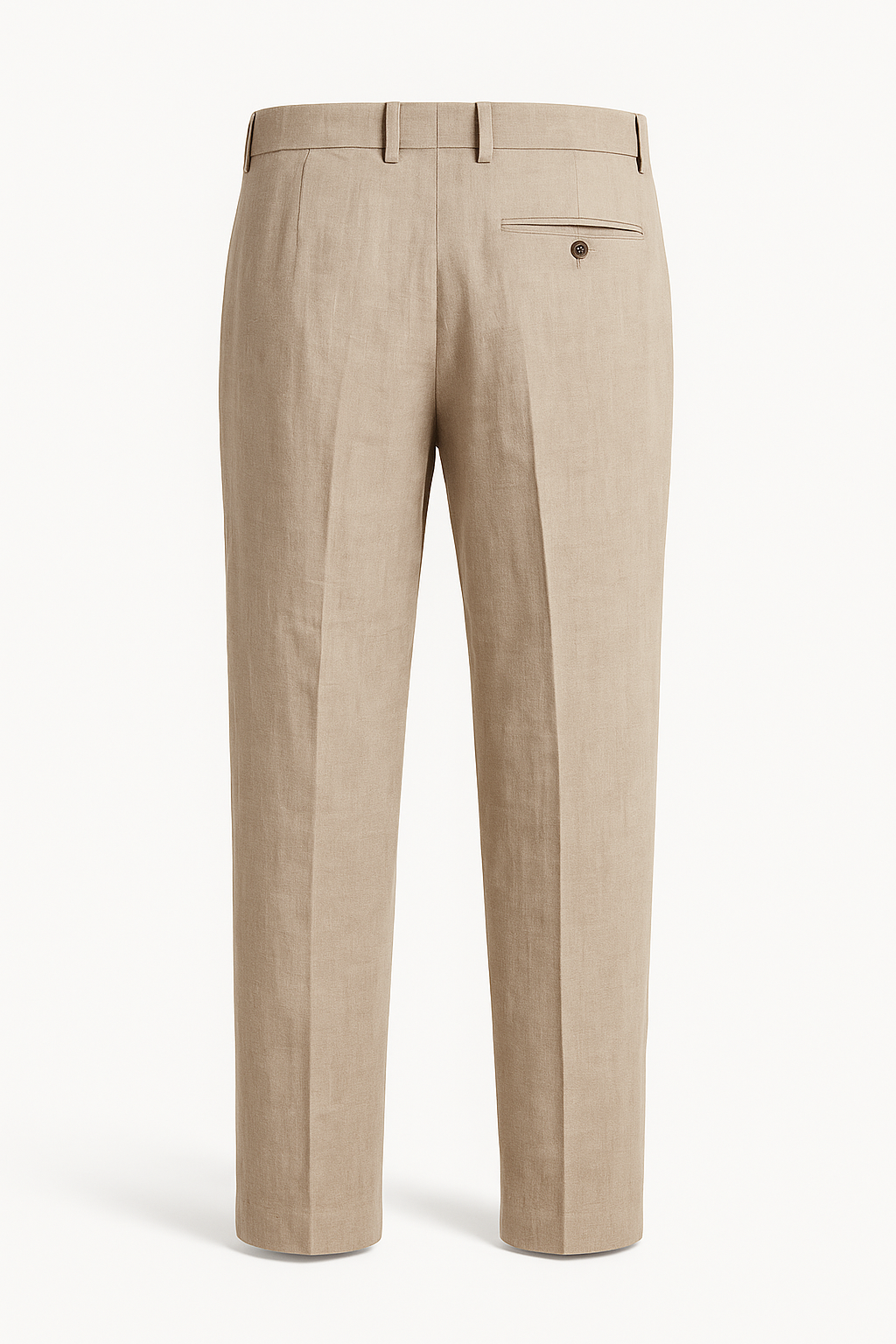 Axton London – Mayfair Beige Linen Trousers | Timeless Smart-Casual Elegance