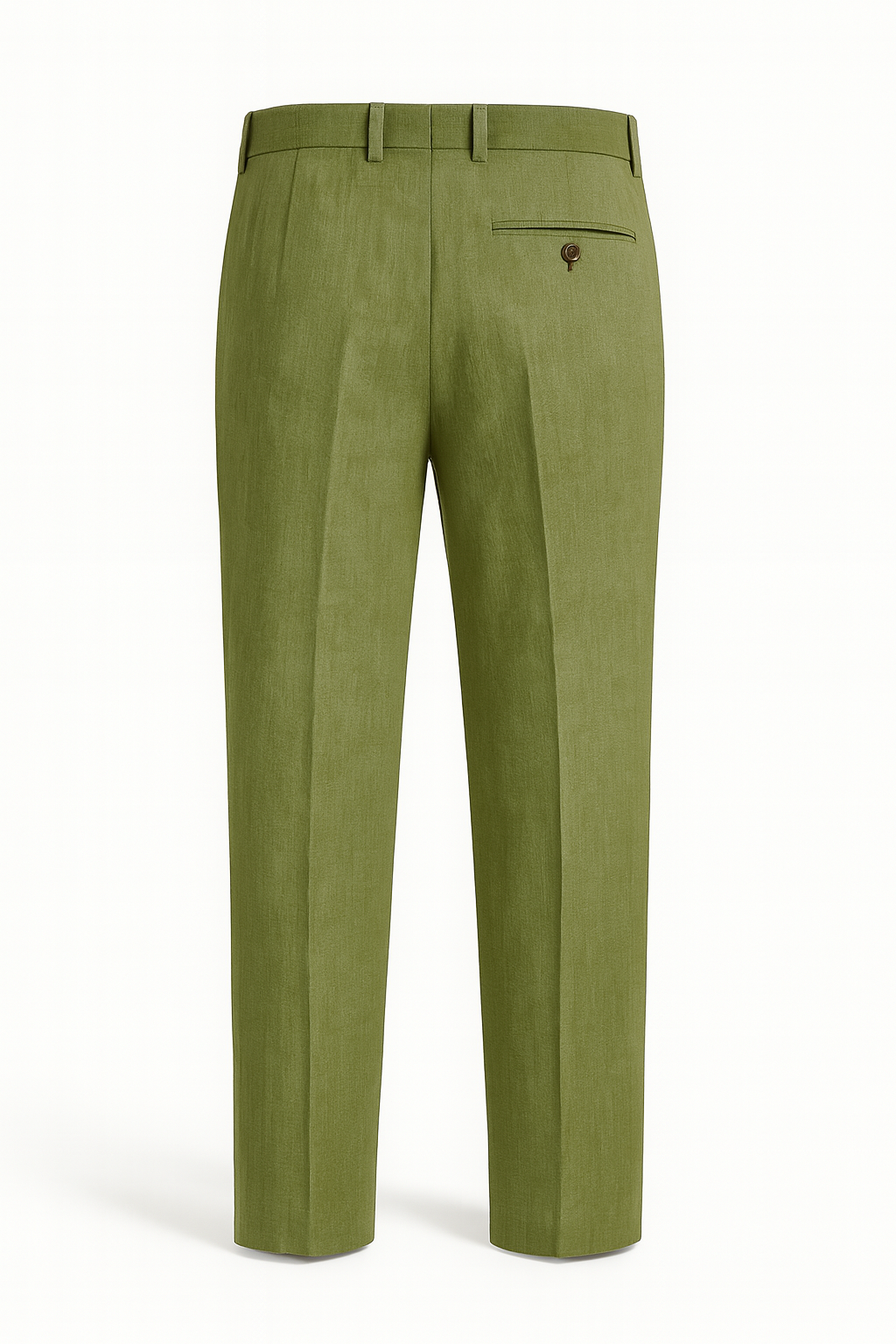 Axton London – Mayfair Khaki Linen Trousers | Timeless Smart-Casual Elegance