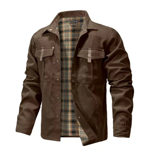 Axton London Rugged Plaid Casual Jacket – Four Seasons Edition