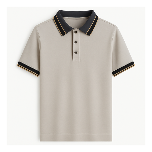 The Belgravia Polo White Edition – Short-Sleeve Polo Shirt | Axton London