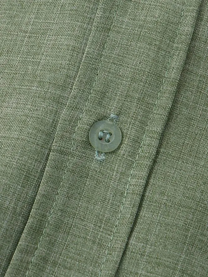 Kensington Solid Hemp Polo – Summer Short Sleeve Lapel Shirt | Axton London