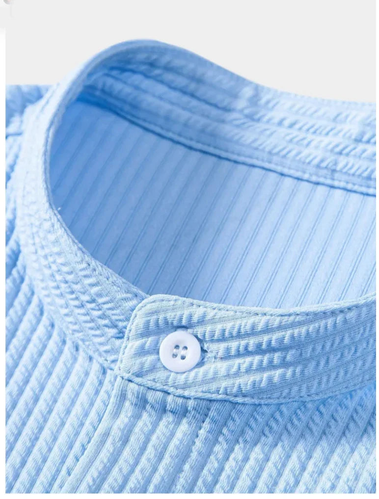 Camden Striped Polo – Royal Blue | Axton London